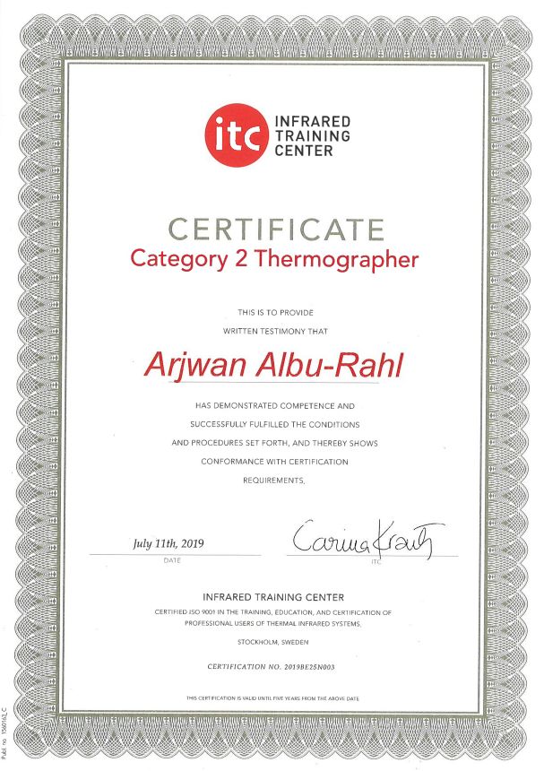 Level 2 Thermographer